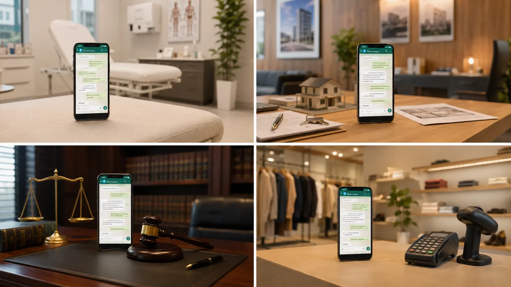 Chatbot para clínicas, imobiliárias, escritórios e comércio: exemplos reais de aplicação